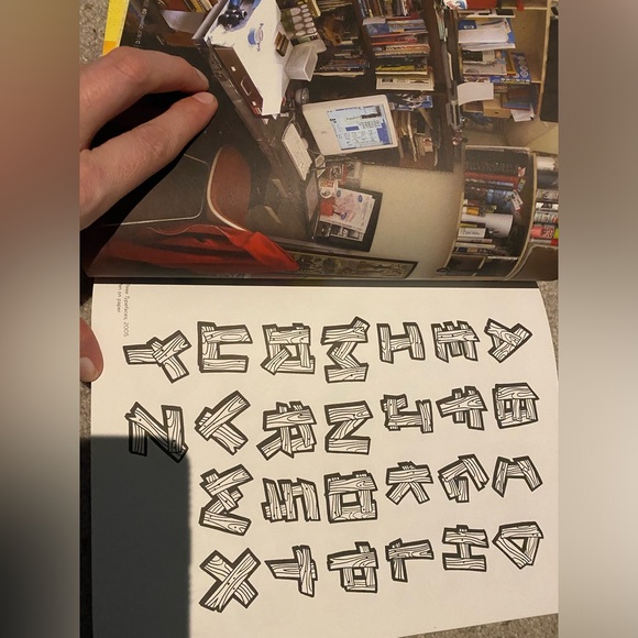 A Catalog Of Type Hand Job by Michael Perry Art Paperback Book - Picture 5 of 9